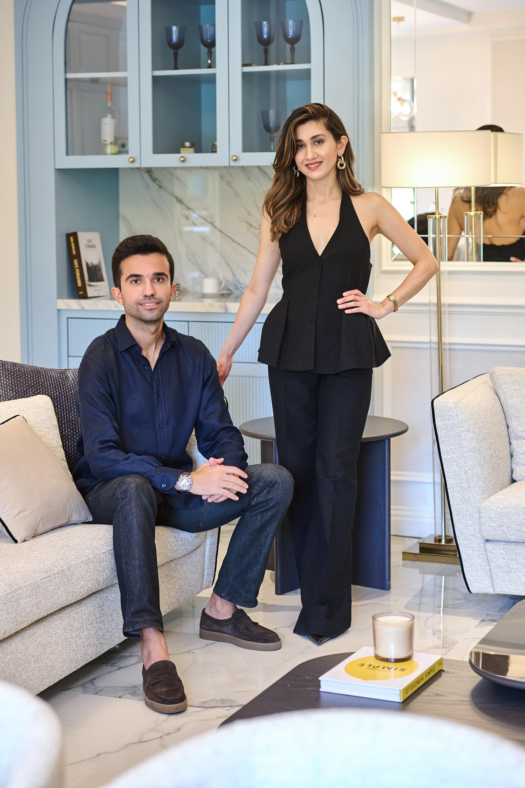 The founders of Aras Art Yapı in a completed residence
